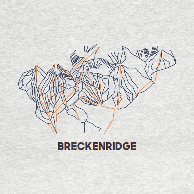 Breckenridge Trail Map by ChasingGnarnia